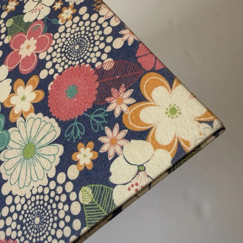 Matilda Jane Large 3 Ring Cloth Binder W Clipboard  Happy Floral Design